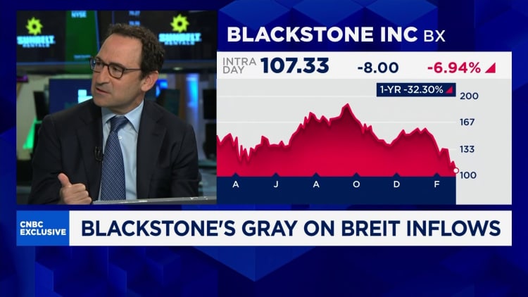 El presidente de Blackstone, John Gray, sobre la redención de fondos de crédito privados