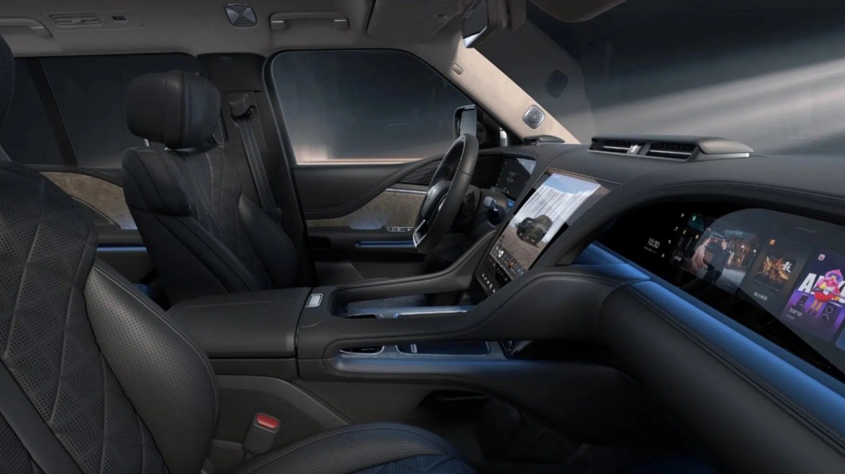 Interior del Yangwang U8 2026 - Fuente: BYD
