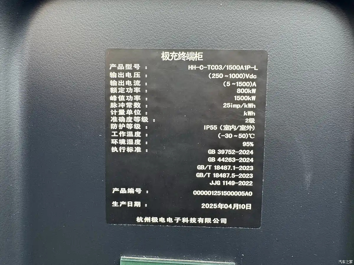 Cargador Geely-1500-kW-EV