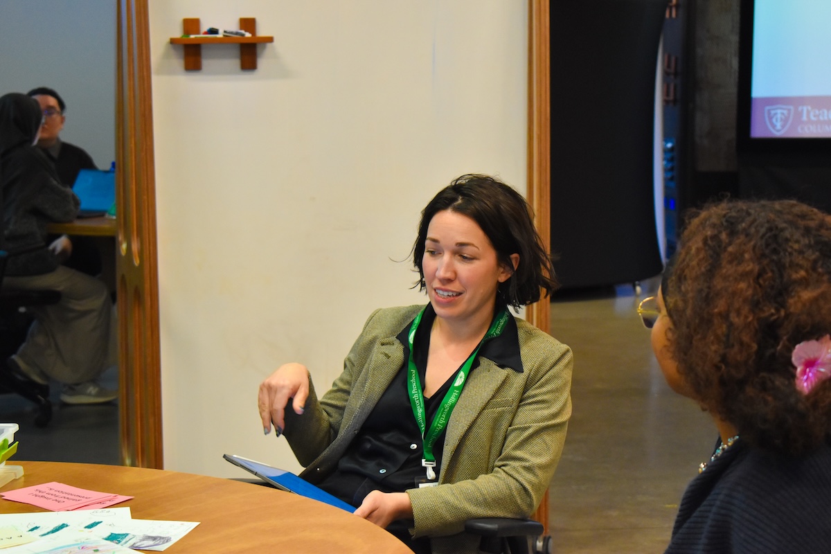 Muestra de sostenibilidad de Sarah Duer 2026