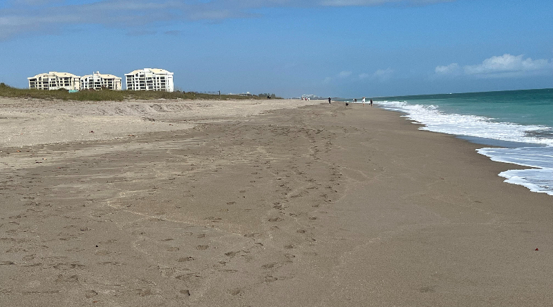 Playa de FL el domingo por la mañana
