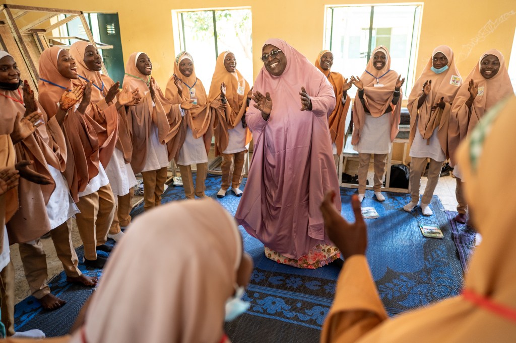 Centro para la Educación de las Niñas, Nigeria. Capturado por James Roh para Pura