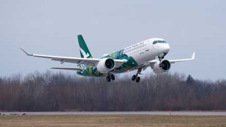 Despega el primer vuelo del Qantas A220